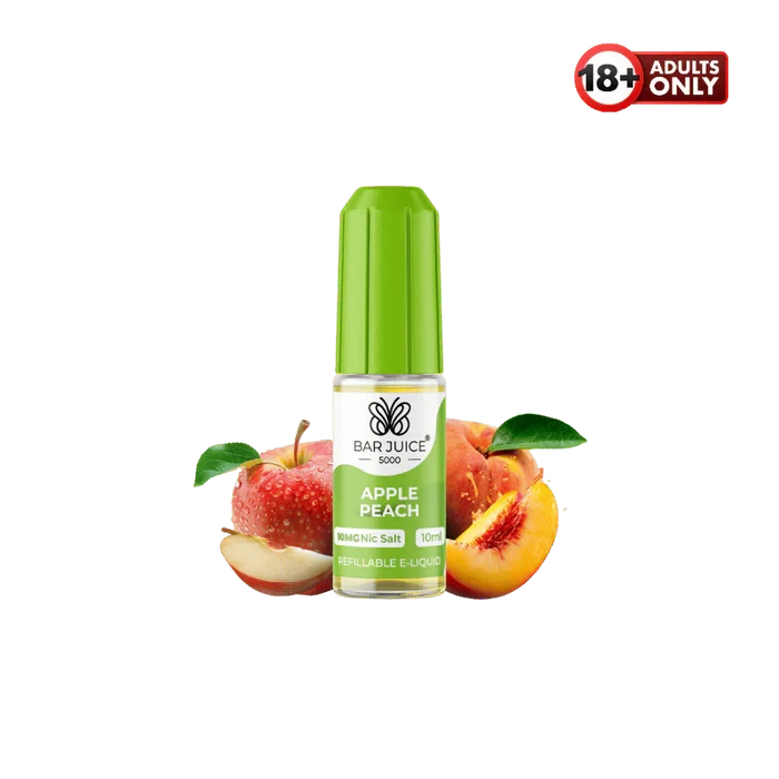 bar juice 5000 liquid apple peach